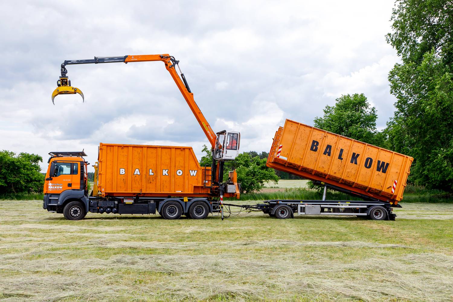 Einsatzfahrzeug baumpflege BALKOW