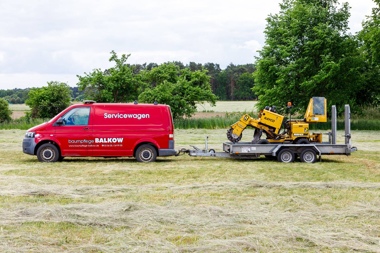 Einsatzfahrzeug baumpflege BALKOW